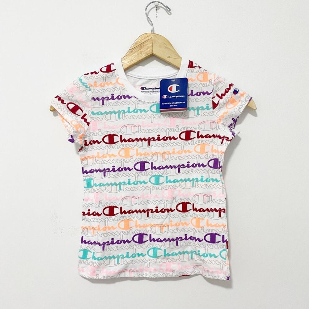 NEW Champion Baby Graphic Short Sleeve Tee Size 6